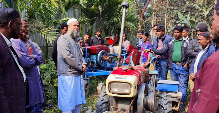 বারি উদ্ভাবিত কৃষি যন্ত্রপাতির রক্ষণাবেক্ষণের উপর দুই দিনব্যাপী প্রশিক্ষণের আজ সমাপনী