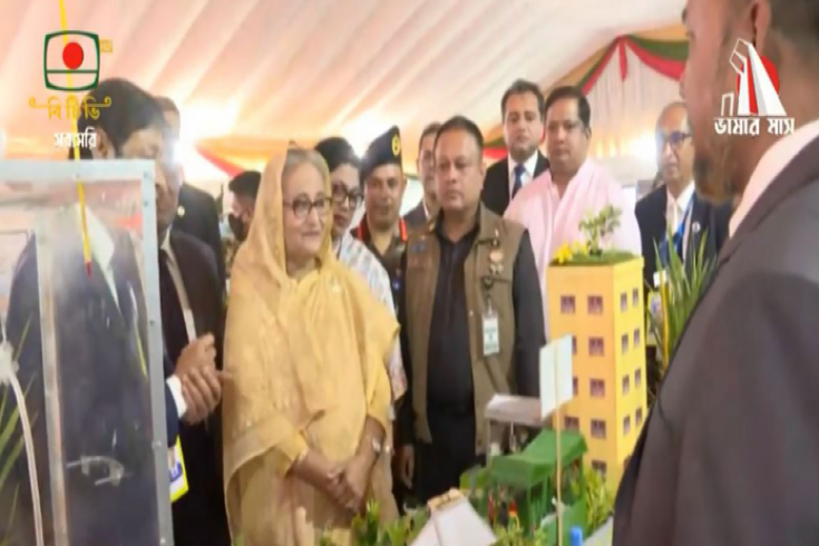 গাজীপুরে কৃষি প্রযুক্তি কেন্দ্রের উদ্বোধন করলেন প্রধানমন্ত্রী