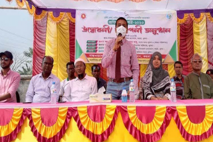 কয়রায় প্রানীসম্পদ প্রদশর্নী উপলক্ষে আলোচনা সভা