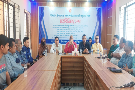বানিয়াচংয়ে সাংবাদিকদের সাথে এমপি মজিদ খানের মতবিনিময় সভা
