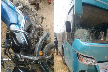 চকরিয়ায় বাস ও মোটরসাইকেল মুখোমুখি সংঘর্ষে নিহত ২