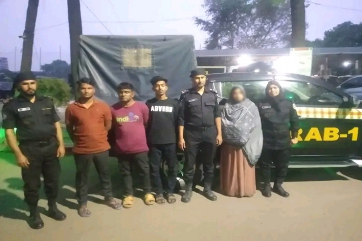 টঙ্গীতে ৫০ কেজি গাঁজাসহ ৪ মাদক ব্যবসায়ী গ্রেফতার