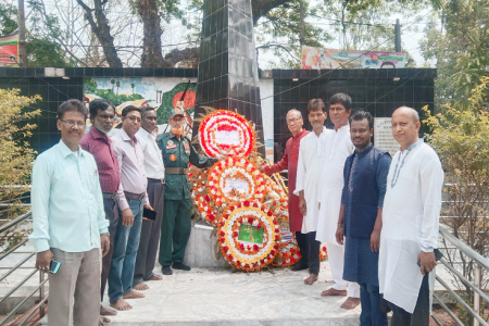 বোয়ালখালীতে বিনয়বাঁশী শিল্পীগোষ্ঠী'র স্বাধীনতা দিবস পালিত