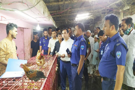 উপজেলা প্রশাসনের অভিযান ৭ মামলায় ৪৯ হাজার টাকা জরিমানা