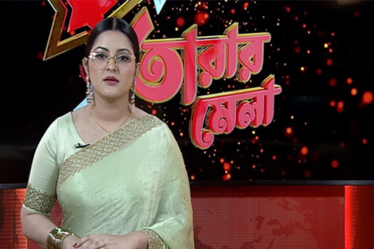 এবার উপস্থাপনায় পরীমণি