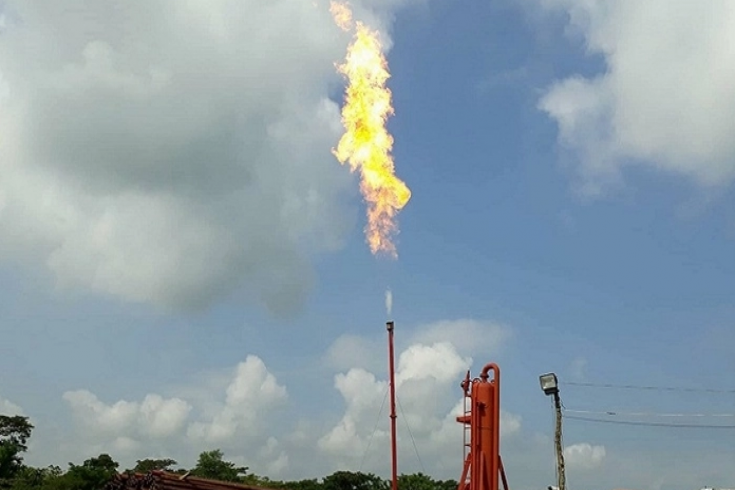 ভোলার ইলিশা কূপে পরীক্ষামূলক গ্যাস উত্তোলন