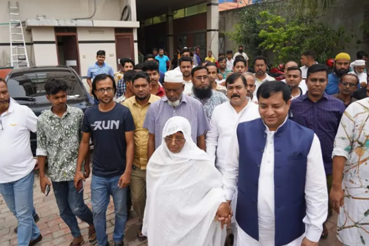 আচরণবিধি লঙ্ঘন: জাহাঙ্গীরের মাকে কারণ দর্শানোর নোটিশ