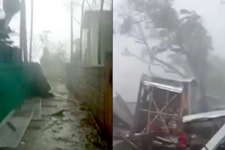 ‘মোখা’য় লণ্ডভণ্ড সেন্টমার্টিন, গাছচাপায় নারীসহ নিহত ২