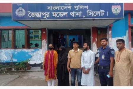 হবিগঞ্জে মাধবপুরে স্কুল ছাত্রী সিলেট জাফলং থেকে উদ্ধার