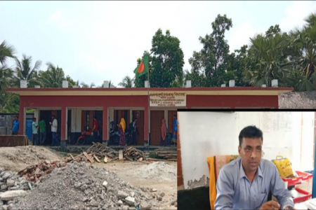 শ্যামনগরে প্রধান শিক্ষকের বিরুদ্ধে বিদ্যালয়ের টাকা আত্মসাৎ এর অভিযোগ