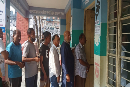  গাজীপুর সিটি নির্বাচনে ভোগান্তি ছাড়াই ইভিএমে ভোট