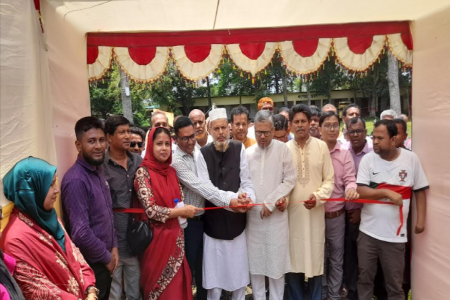 নবীগঞ্জে তিন দিন ব্যাপী কৃষি প্রযুক্তি মেলার উদ্বোধন
