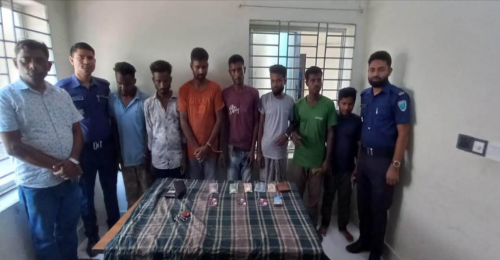 নবীগঞ্জে ৭ জুয়ারী গ্রেফতার