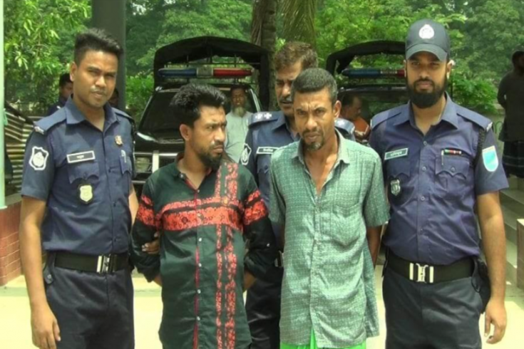 নগরকান্দায় স্ত্রী হত্যার দায়ে স্বামী সহ ভাসুর আটক