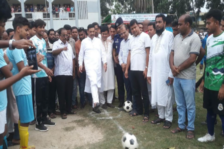 স‌ালথায় জাতীয় গোল্ডকাপ ফুটবল টুর্না‌মে‌ন্টের ফাইনাল খেলা অনু‌ষ্ঠিত