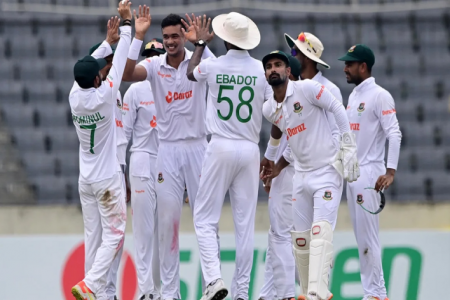 ৫৪৬ রানের রেকর্ড জয় বাংলাদেশের