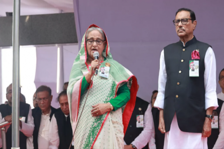 সব অর্জন-উন্নয়নের মূলে রয়েছে আওয়ামী লীগ: প্রধানমন্ত্রী