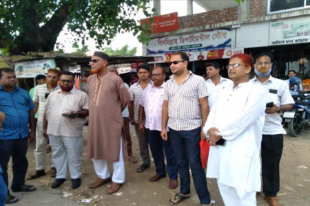 আলমডাঙ্গাতে পৌরসভা কর্তৃক মশা নিধন কার্যক্রম উদ্বোধন