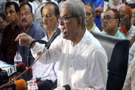 তত্ত্বাবধায়ক সরকার ছাড়া নির্বাচন করতে দেওয়া হবে না: মির্জা ফখরুল