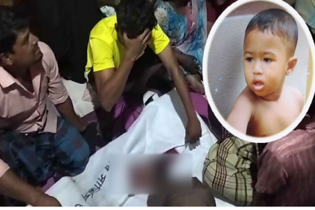 নালায় নিখোঁজের ১৬ ঘণ্টা পর শিশুর মরদেহ উদ্ধার