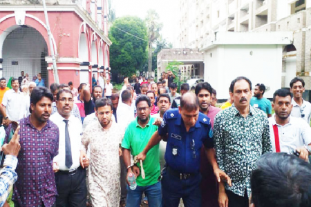 ফরিদপুরে পুলিশি মামলায় বিএনপির ১৬ নেতাকর্মী কারাগারে