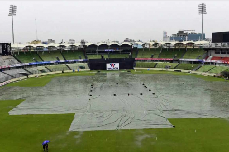 আবারও বৃষ্টিতে বাংলাদেশ-নিউজিল্যান্ড খেলা বন্ধ 