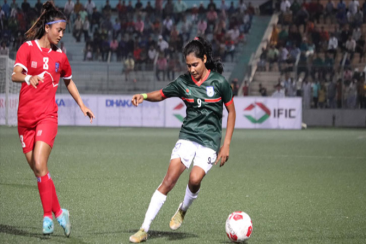 এশিয়ান গেমসে নেপালের সঙ্গে ড্র করলেন সাবিনারা