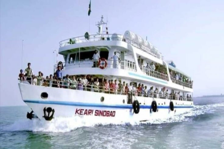 সেন্টমার্টিন রুটে জাহাজ চলাচল শুরু