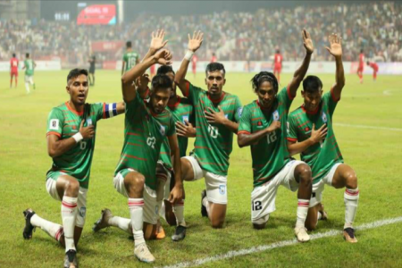 মালদ্বীপকে হারিয়ে বিশ্বকাপ দ্বিতীয় রাউন্ডে বাংলাদেশ
