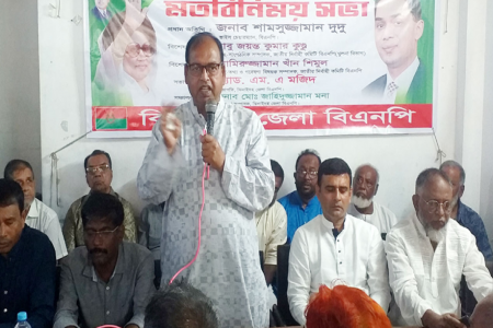 সরকার পদত্যাগের আগে কোনো সংলাপ নয় : দুদু