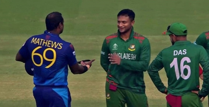 সাকিব-ম্যাথিউসের মাঝে আসলে কী ঘটেছিল ?