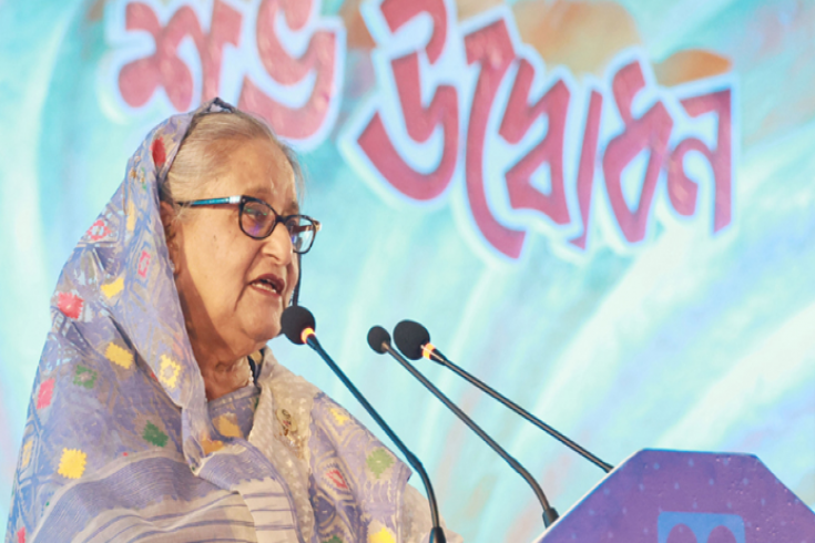 দোহাজারী-কক্সবাজার রেলপথ উদ্বোধন করলেন প্রধানমন্ত্রী