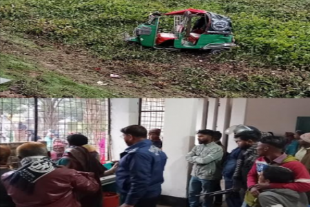 নেত্রকোনার মদনে সিএনজি দুর্ঘটনায় নিহত ১, আহত ২  