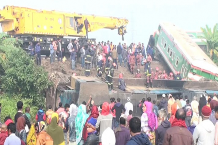 গাজীপুরে রেলে নাশকতা, কাউন্সিলরসহ গ্রেফতার ৭