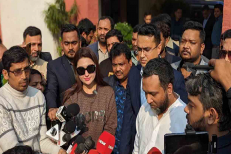 ডিবি কার্যালয় থেকে বেরিয়ে যা বললেন অপু বিশ্বাস