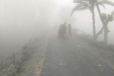 হাড় কাঁপানো শীতে কাঁপছে চুয়াডাঙ্গা