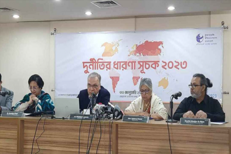 সবচেয়ে দুর্নীতিগ্রস্ত দেশের তালিকায় বাংলাদেশ ১০তম 