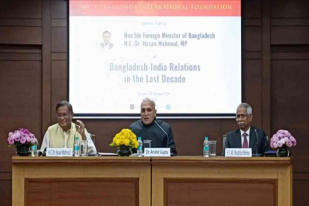 ‘নির্বাচনবিরোধী দেশি-বিদেশি ষড়যন্ত্র মোকাবিলায় ভারত পাশে ছিল’