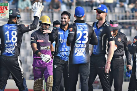 চট্টগ্রামকে উড়িয়ে শীর্ষেই থাকলো রংপুর