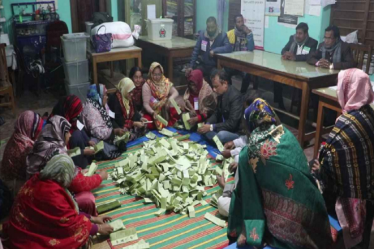 স্থগিত হওয়া নওগাঁ-২ আসনের ভোটগ্রহণ শেষ, চলছে গণনা 
