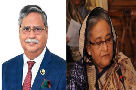 বেইলি রোডে আগুনের ঘটনায় রাষ্ট্রপতি ও প্রধানমন্ত্রীর শোক