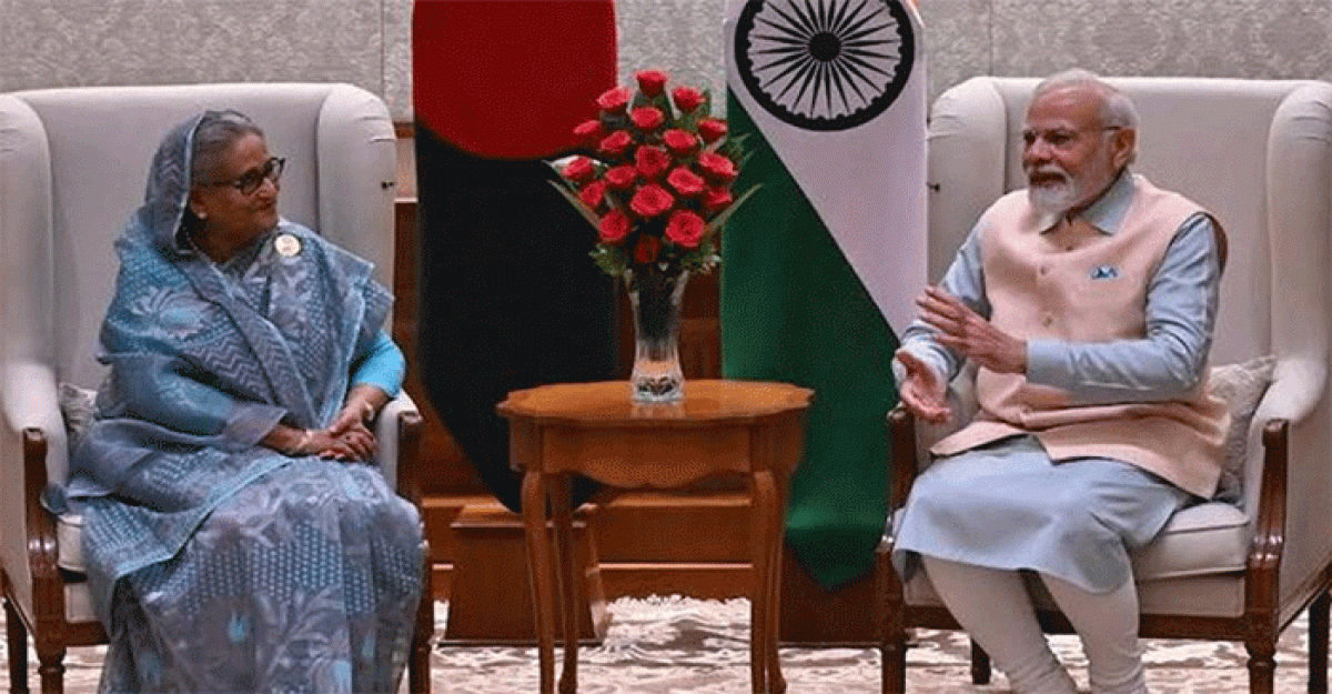 দিল্লিতে শেখ হাসিনা-নরেন্দ্র মোদী বৈঠক আজ 