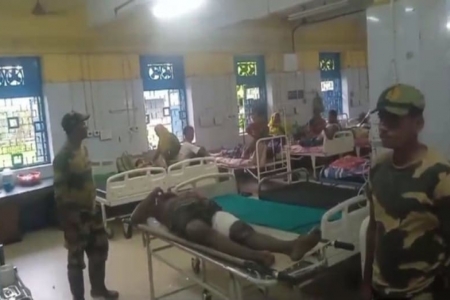 চুয়াডাঙ্গা সীমান্তে বিএসএফের গুলিতে বাংলাদেশী আহত