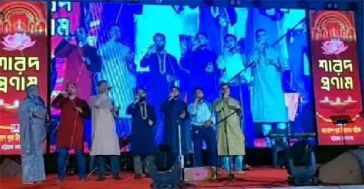 পূজামণ্ডপে গান পরিবেশন নিয়ে বিতর্কের ঘটনায় মামলা, গ্রেফতার ২