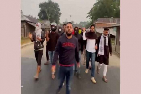 নেত্রকোনায় নিষিদ্ধ ছাত্রলীগের ঝটিকা মিছিল, আটক ৬