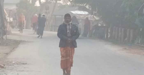  হাড় কাঁপানো শীতে জবুথবু চুয়াডাঙ্গার জনজীবন