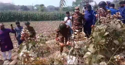চুয়াডাঙ্গার দর্শনায় আবারও বোমা সদৃশ বস্তু উদ্ধার