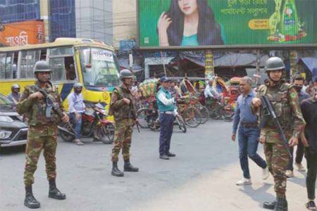  যৌথবাহিনীর অভিযানে সাত দিনে গ্রেপ্তার ৩৪১  