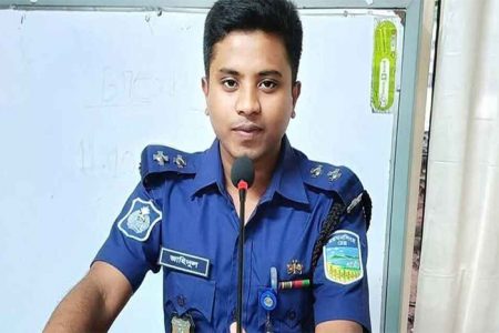 ছুটিতে গিয়ে ছাত্রদল নেতার মাথা ফাটালেন এসআই  
