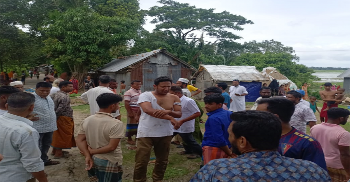 মদনে বিদ্যালয়ের জমি দখল: সার্ভেয়ারকে লাঞ্চিত, প্রধান শিক্ষককে মারধর